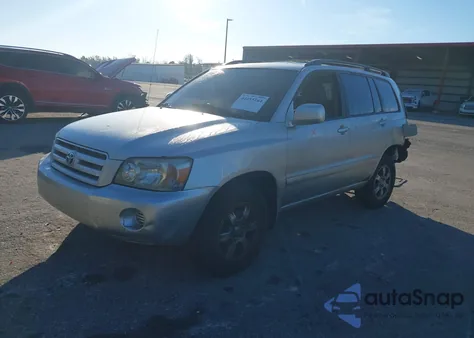 2004 Toyota Highlander V6 из США, поврежденный, VIN JTEEP21A840027162